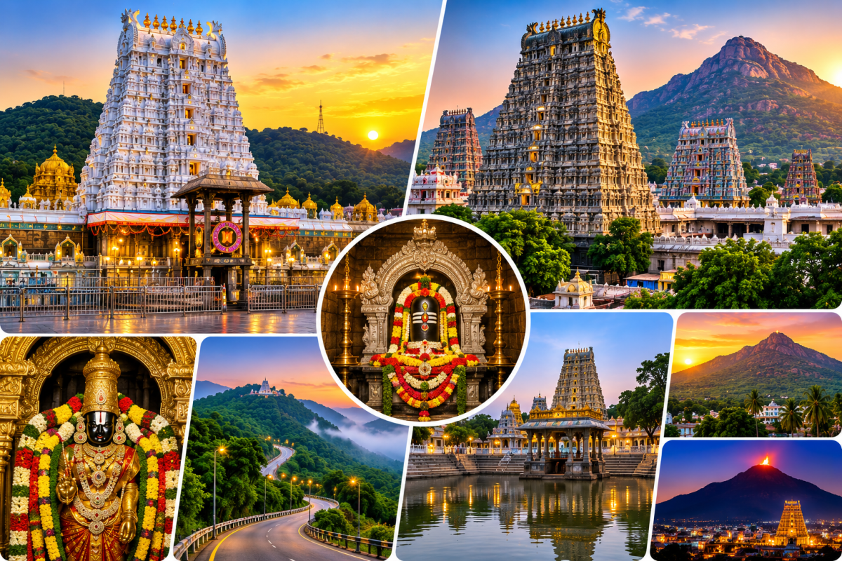 Arunachalam 2Days Taxi Package 8499/-